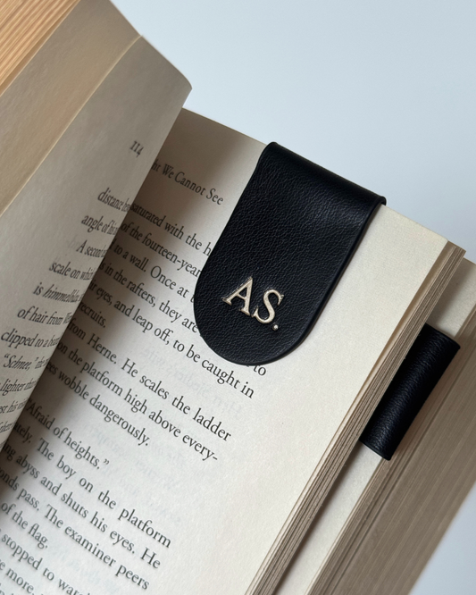 Magnetic Bookmark (Curved) - Black