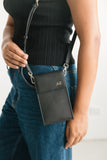 Mobile Phone Bag - Black