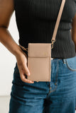 Mobile Phone Bag - Taupe