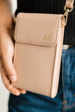 Mobile Phone Bag - Taupe