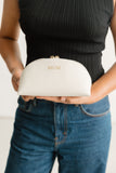 Large Cosmetic Bag - Ivory