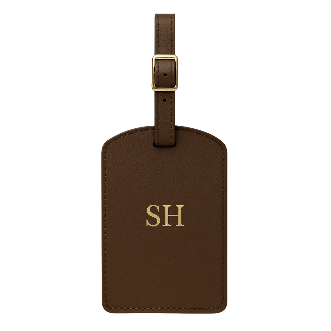 Luggage Tag - Mocha