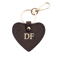 Heart Keyring - Black