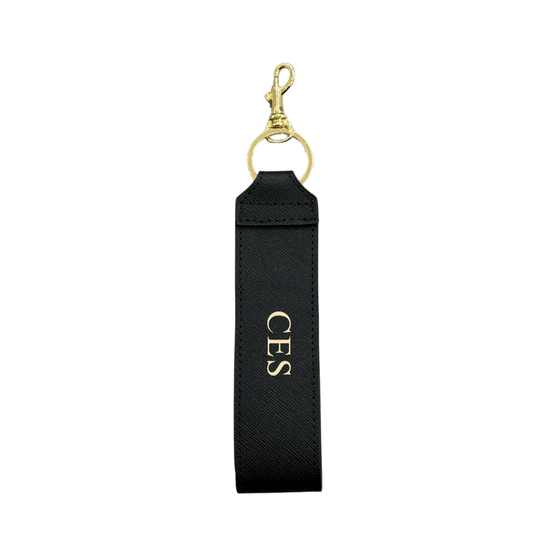 Wrist Strap Keyring - Black