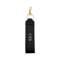 Wrist Strap Keyring - Black