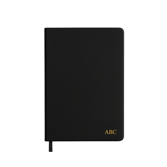 A5 Notebook - Hard Cover in Black