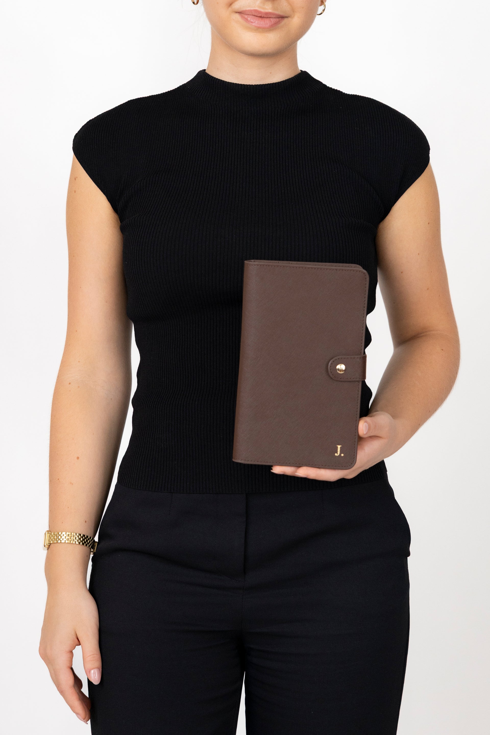 Passport Wallet (Fits 4) - Mocha