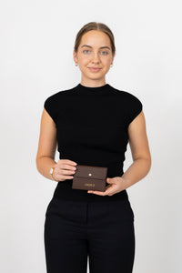 Mini Wallet - Mocha