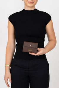 Mini Wallet - Mocha