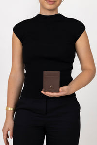 Card Holder - Mocha
