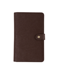 Passport Wallet (Fits 4) - Mocha