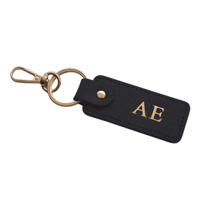 Rectangular Keyring - Black